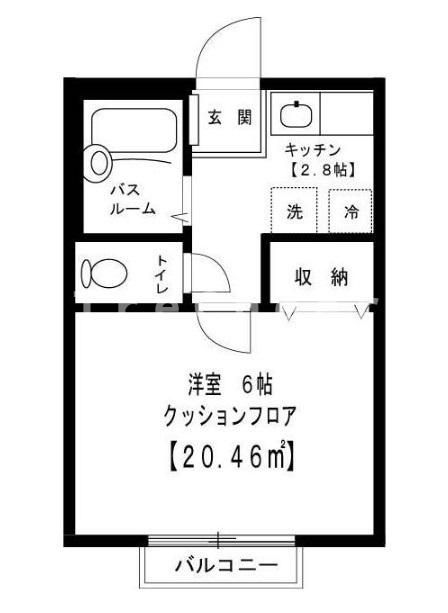 ブルーム戸山の間取り