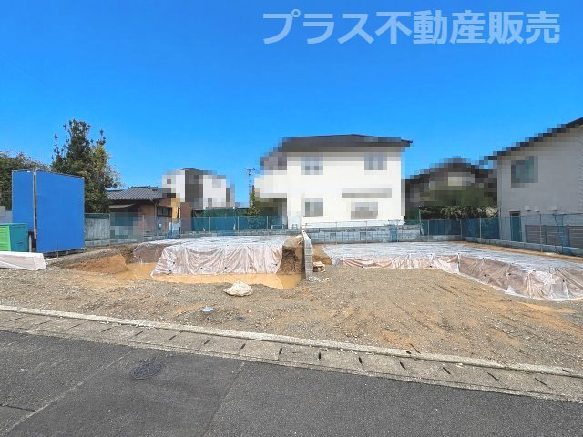 【外観】 | 福岡市南区屋形原2丁目4期　1号棟（全2棟）【仲介手数料無料・0円】 | 現地写真。同じ物件を見るなら、プラス不動産販売にお任せ下さい。