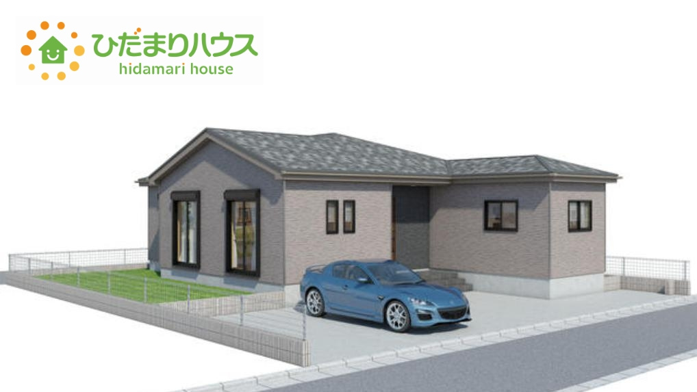 ひたちなか市津田　新築戸建の外観パース|閑静な住宅地で叶える穏やかな新生活☆彡