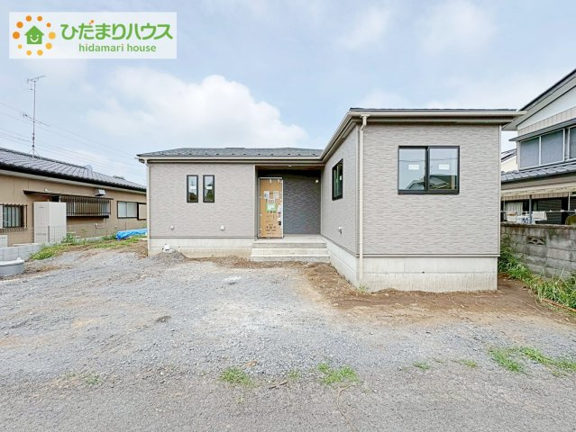 ひたちなか市津田　新築戸建の外観|スタイリッシュな外観です(^^)/
