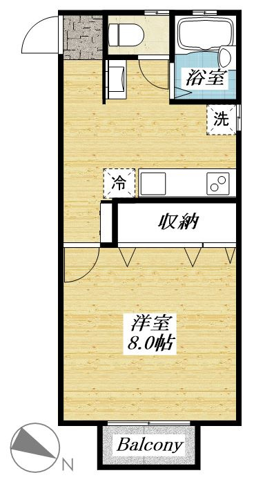 メゾンフルセの間取り