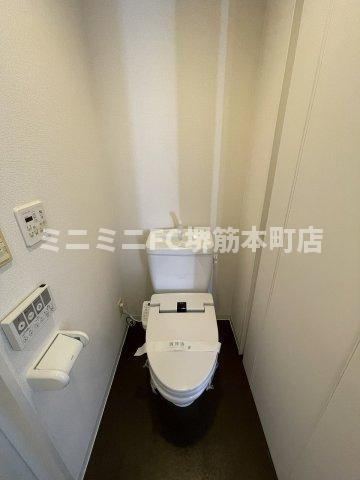 クリスタルブライト天満橋リバーサイドのトイレ