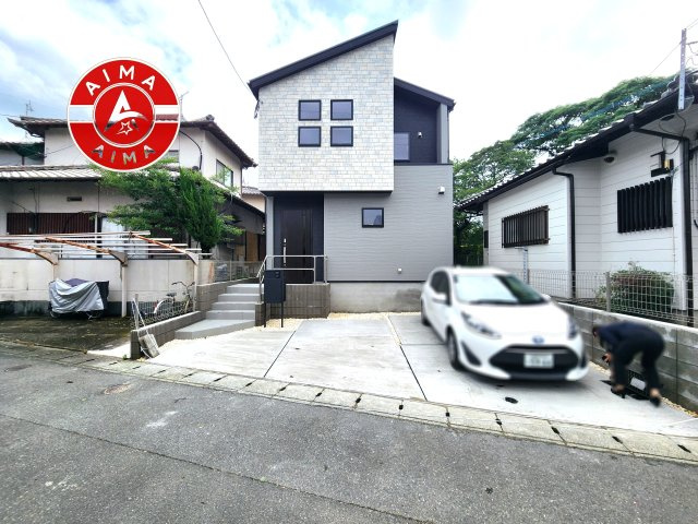 福岡市早良区内野6丁目第1-1棟（1号棟）の外観|デザイン性のある外観です。