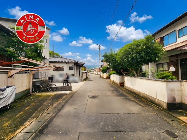 福岡市早良区内野6丁目第1-1棟（1号棟）の外観|前面道路含む現地の写真です。