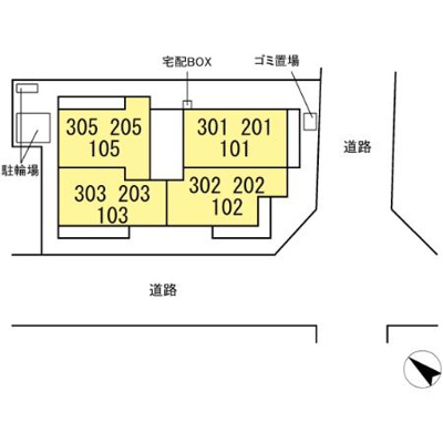 【浴室】 | D-ROOM神明町Ⅱ　B