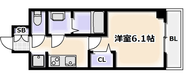 【間取り】 | ファステート大正駅前トロフィ