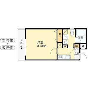 【間取り】 | プロスパーハイツ深井