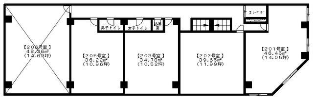 【間取り】 | 二島ビル |  