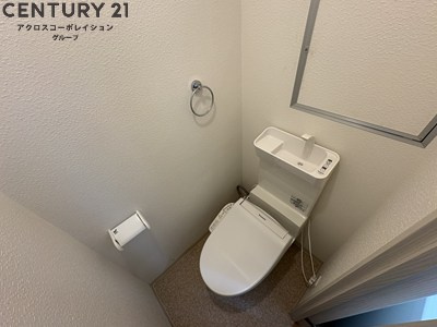 シンプルで使い勝手の良いトイレです！