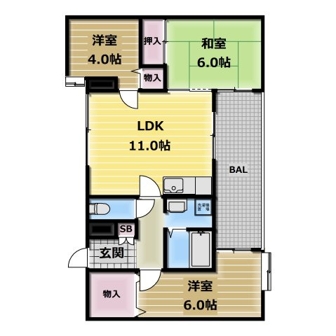 【間取り】 | DESAPUTRI