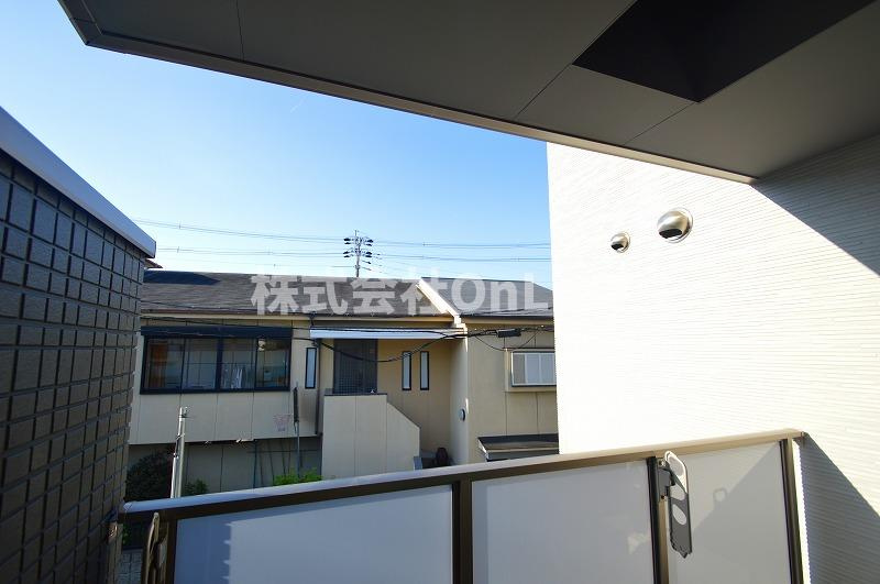 東大阪市近江堂１丁目のアパートの展望