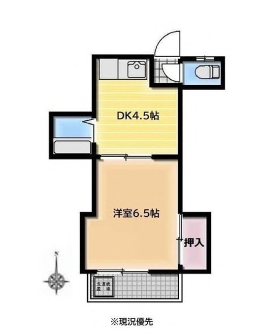 ハイツ田中の間取り