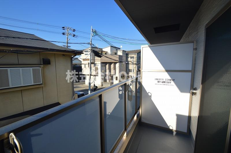 東大阪市近江堂１丁目のアパートの展望
