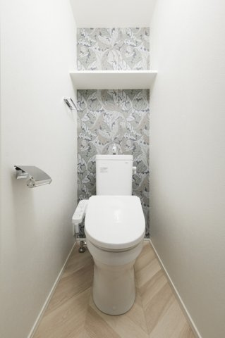 新品家具付きマンション築港本町8B(KaGood福岡)のトイレ