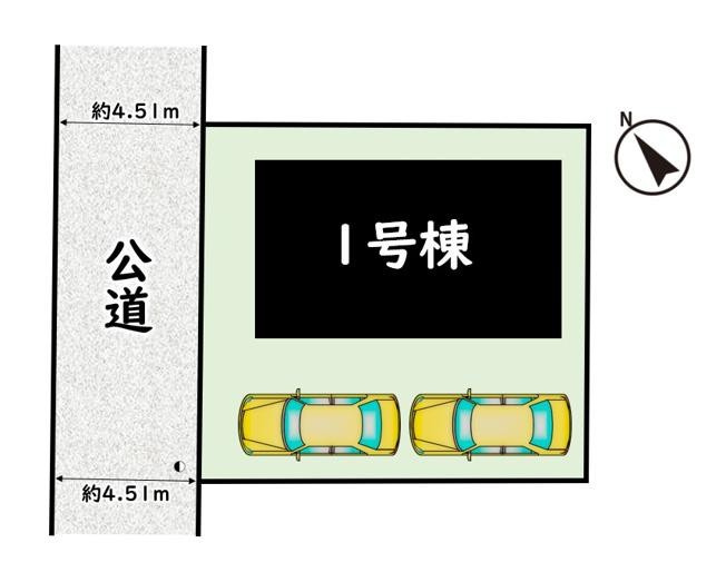 ラフィールつくばの区画図