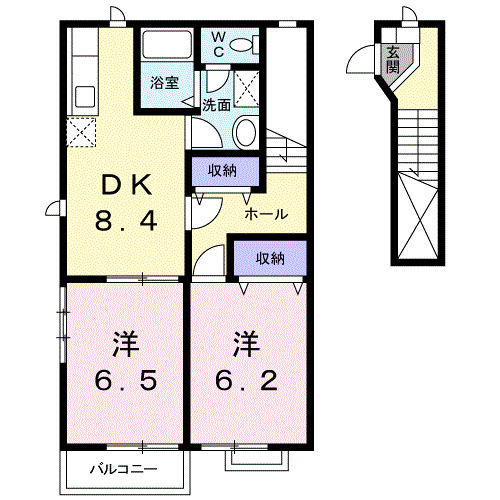 シャルマンヒルズの間取り