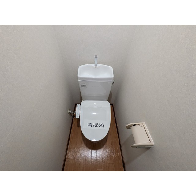 ロックハイツ2のトイレ|清潔感のあるトイレです