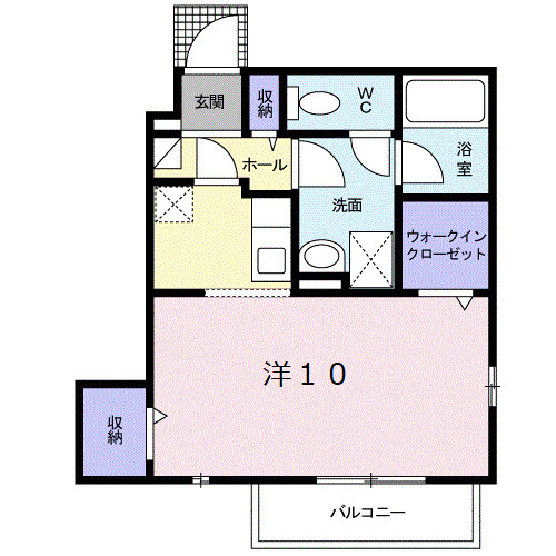 パル大東の間取り