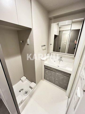 アーバネックス大阪城北の洗面所|同物件別部屋の写真です。