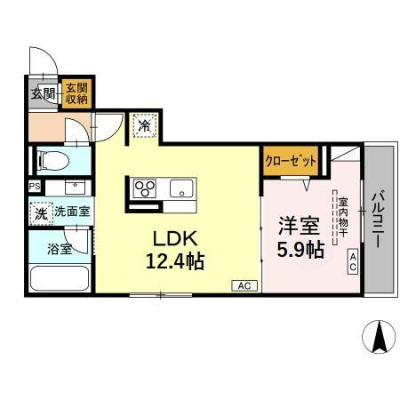 【間取り】 | D-PRECIOUS深大寺東町