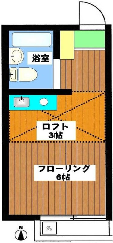 ＭＳコーポの間取り