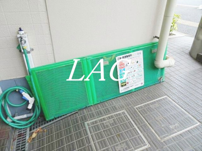 【その他共用部分】 | リバーファーム | ゴミ置き場です。
