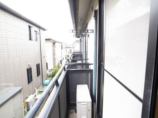田園ハイツのバルコニー|☆同一間取り別部屋参考写真☆