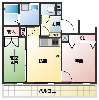 【間取り】 | コープ野村四日市