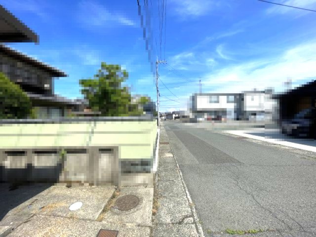 高島市今津町中沼2丁目中古戸建の前面道路含む現地写真