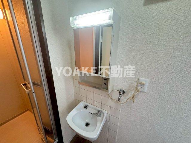 コーポ小山の洗面所
