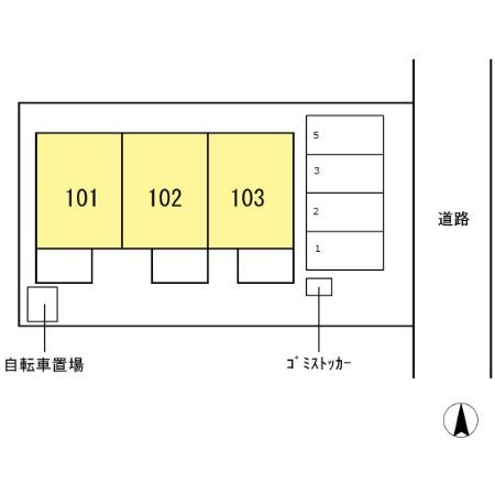 シェリエの区画図