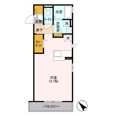 メープルリーフの間取り