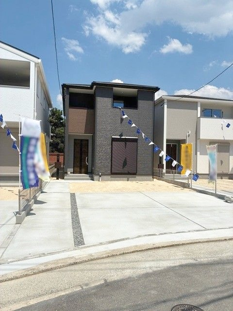 須恵町大字須恵第七　新築戸建【1～3号棟】の完成予想図|［2号棟］完成予想図（外観）