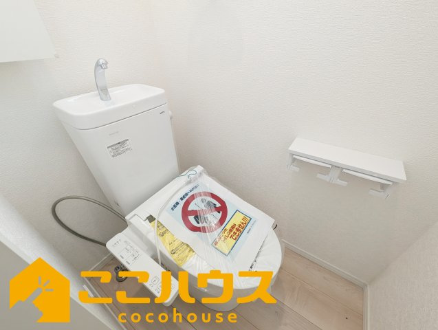 中城村北浜第4　新築戸建て　全5棟　1号棟のトイレ|【施工例】※同施工の別物件写真