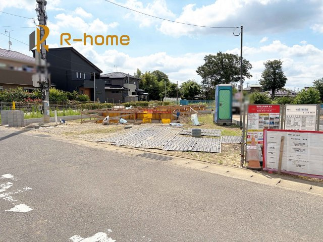 取手市井野8期　新築戸建て　1号棟の外観|ご予約を頂ければ、『平日』はもちろん『早朝』や『夜間』もご見学可能です♪お気軽にお申し付けください♪