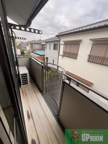 アーバン元郷 A棟のバルコニー