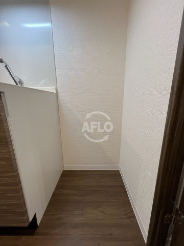 メルディア大正D.Cのキッチン|メルディア大正D.C　冷蔵庫置き場