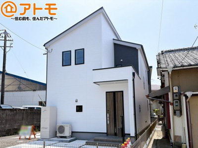 【外観】 | 島田市御仮屋町　新築戸建　全1棟 | どっしりとした外観は安心感のあるマイホームを実感できますね♪