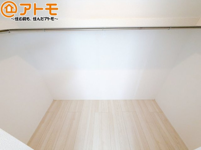 【収納】 | 島田市御仮屋町　新築戸建　全1棟 | 収納家具を減らせる容量の大きなクローゼット♪