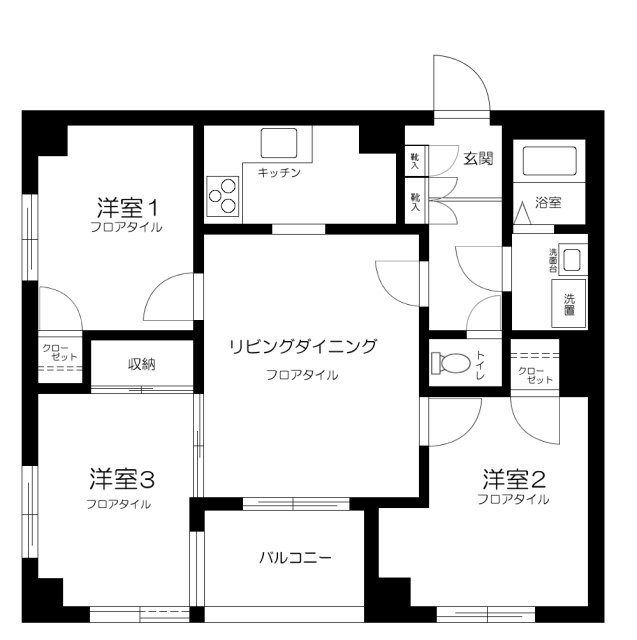 成加パラシオンの間取り