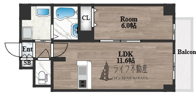 Avenir新深江の間取り