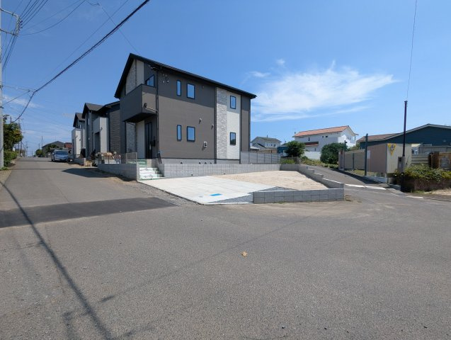 ひたちなか市市毛　4期の前面道路含む現地写真|前面道路です。