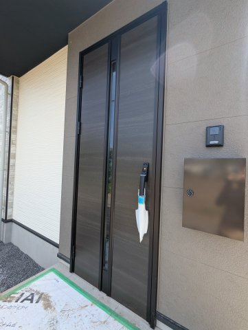 ひたちなか市市毛　4期の玄関|玄関です。玄関は住まいの（顔）です～♪新しい生活を新しい家で♪