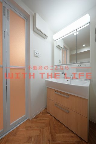 ELGRAND久留米（エルグランドクルメ）【キャッシュバック対象物件】の独立洗面台|使いやすい独立洗面台です