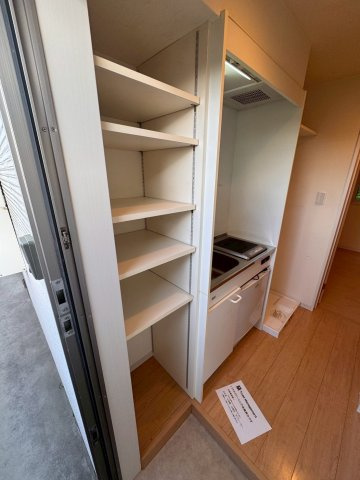 川崎市多摩区枡形６丁目のアパートの収納