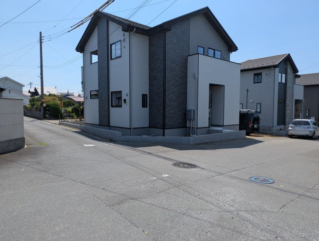 ひたちなか市市毛　4期の前面道路含む現地写真|前面道路含む現地写真です