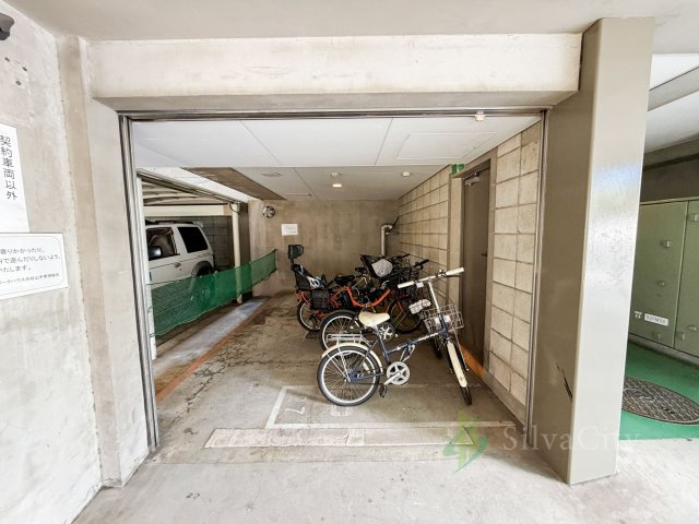パークハウス渋谷山手の駐輪場