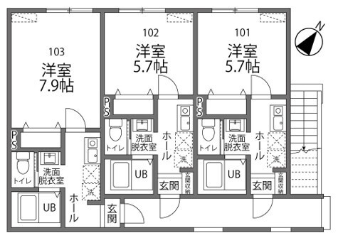 【間取り】 | パステールグラン大森台