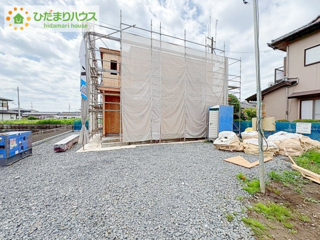 常陸大宮市宇留野　新築戸建　C号棟の外観|たっぷりの陽光と心地よい風が舞い込む住まい♪