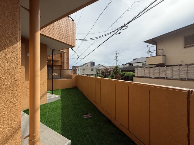 ライオンズマンション一社南B棟のバルコニー